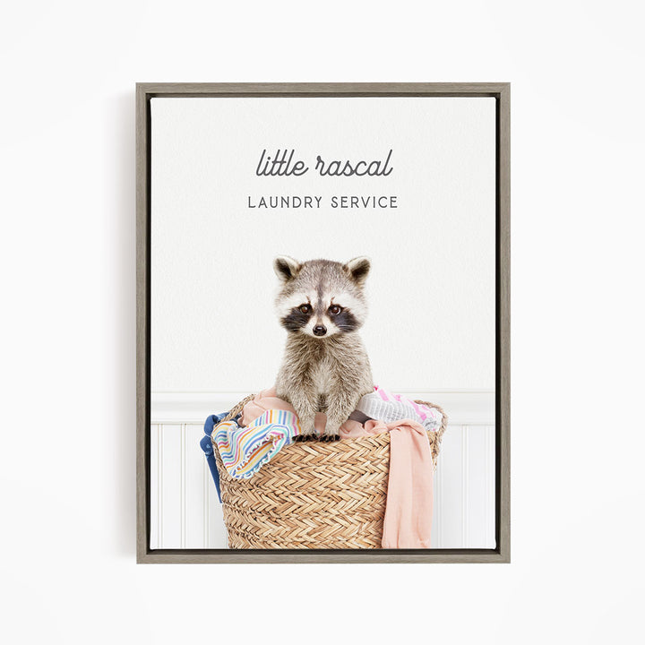 Baby Raccoon - Little Rascal Laundry Service