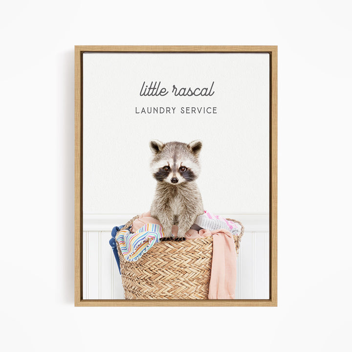 Baby Raccoon - Little Rascal Laundry Service