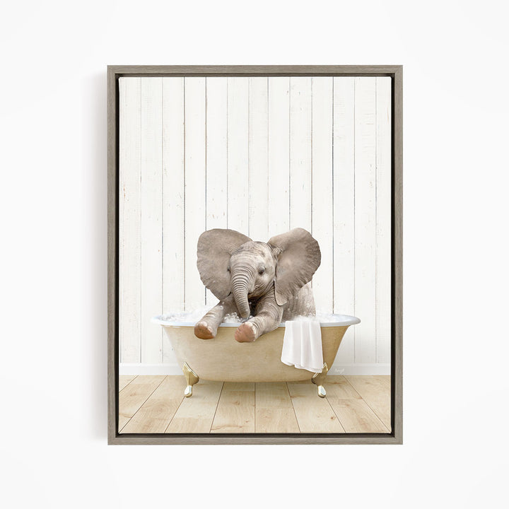 Baby Elephant No6 in Farmhouse Bath