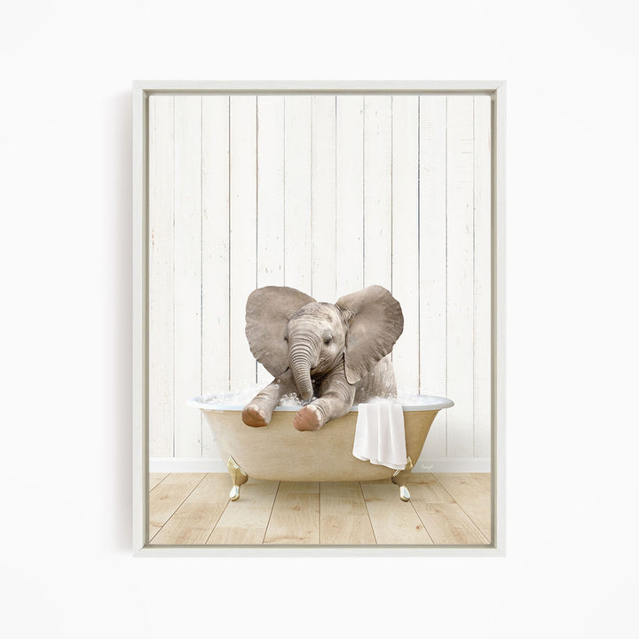 Baby Elephant No6 in Farmhouse Bath