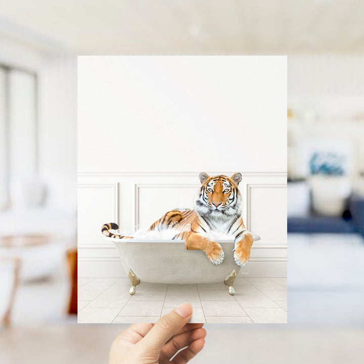 Tiger in Modern Neutral Bath