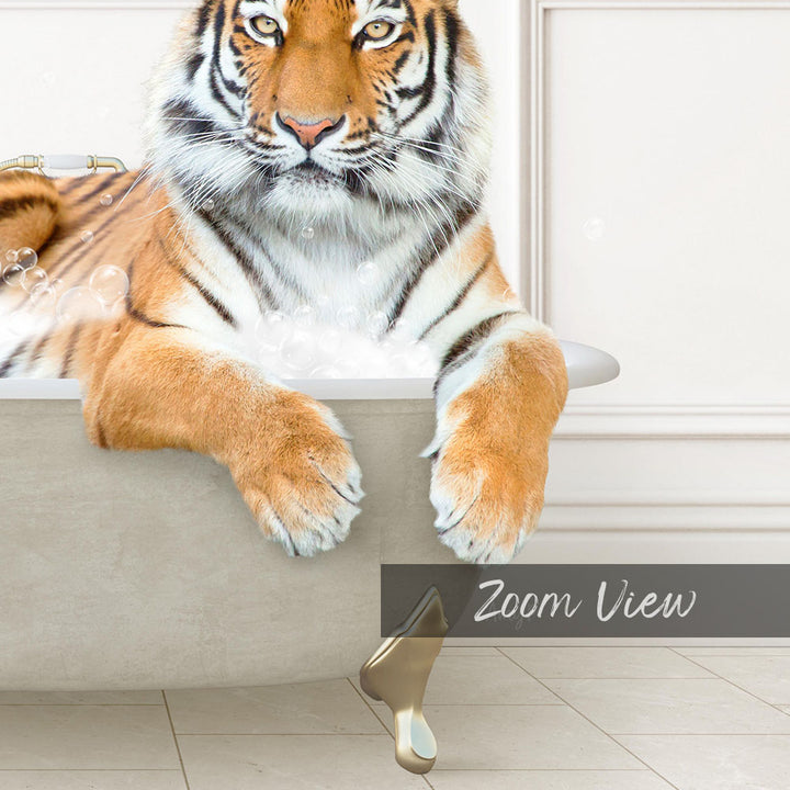Tiger in Modern Neutral Bath