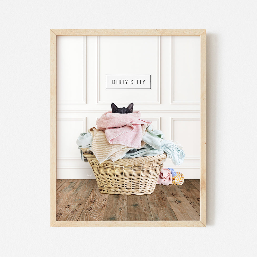 a laundry basket with a pile of clothes in it