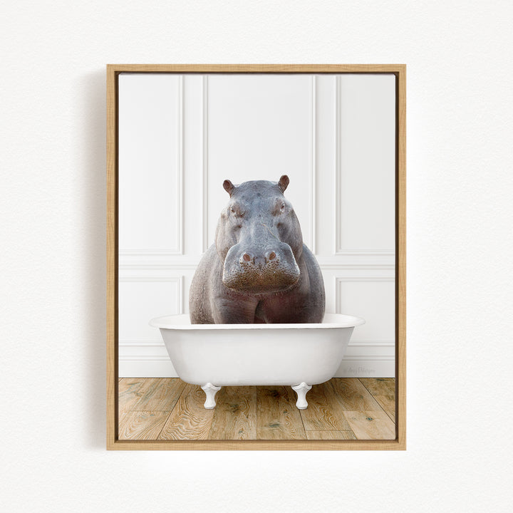 Big Hippo in Traditional Panel Bath Style