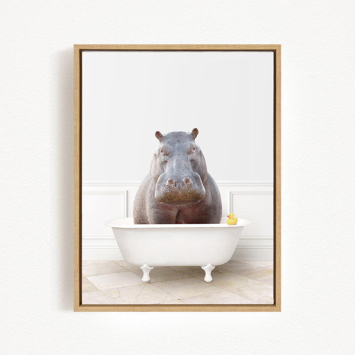 Big Hippo in Modern Bath