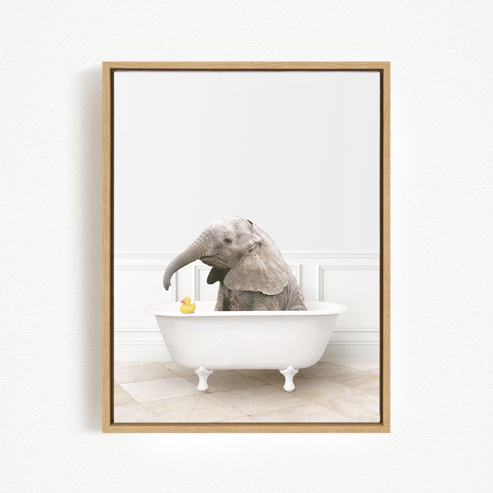 Baby Elephant No1 in Modern Bath