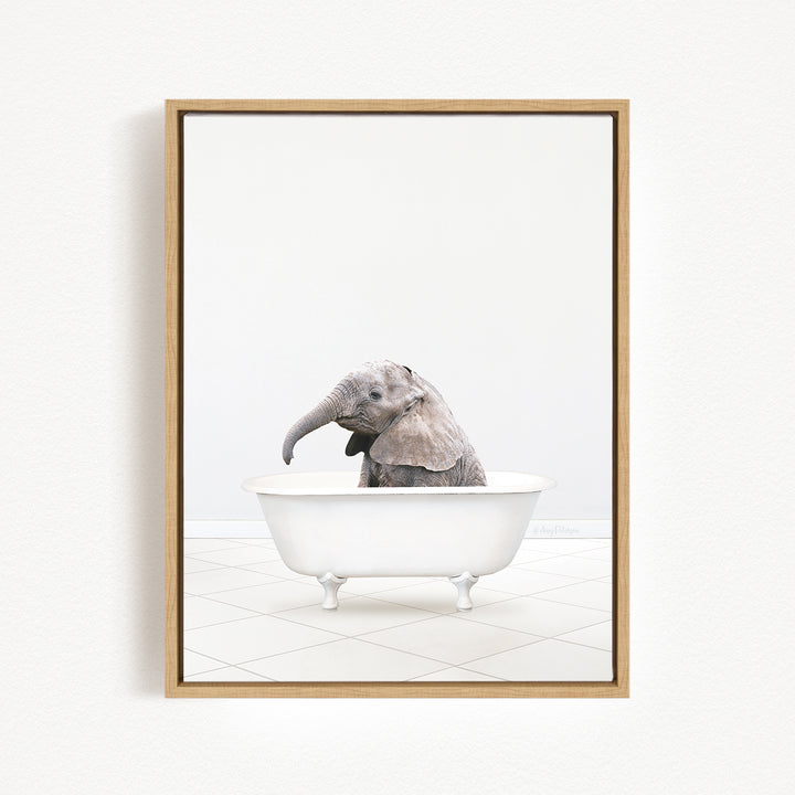 Baby Elephant No1 in Neutral Bath