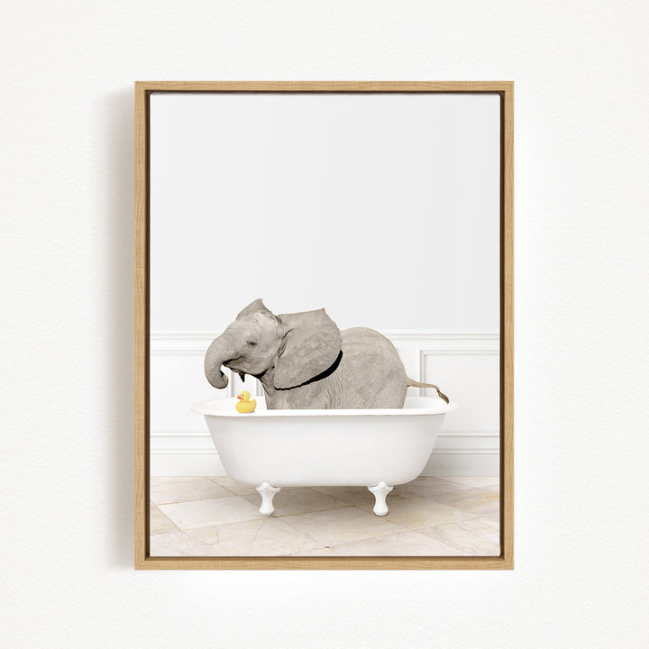 Baby Elephant No2 in Modern Bath