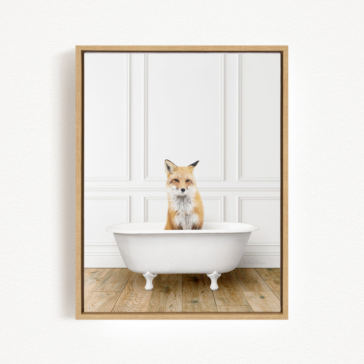 Fox in Traditional Panel Bath Style