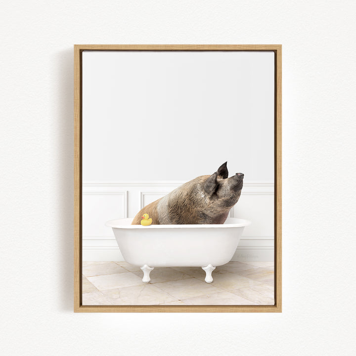 Hog in Modern Bath