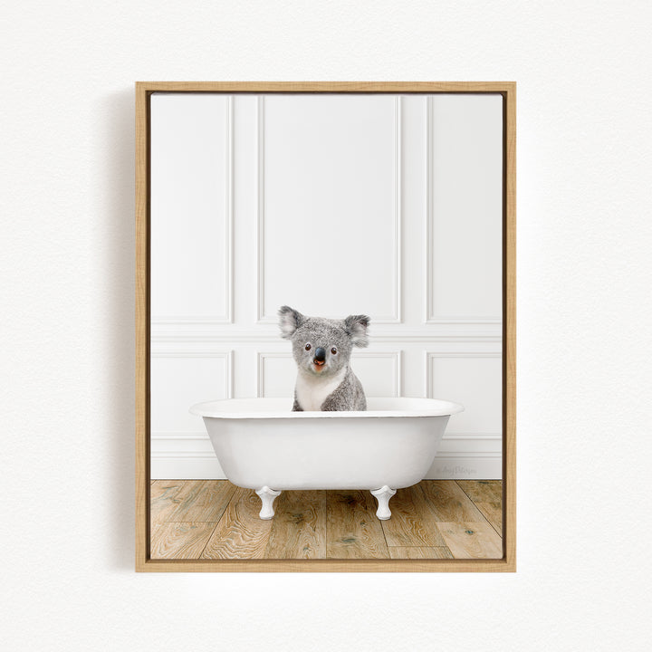 Koala Bear in Traditional Panel Bath Style