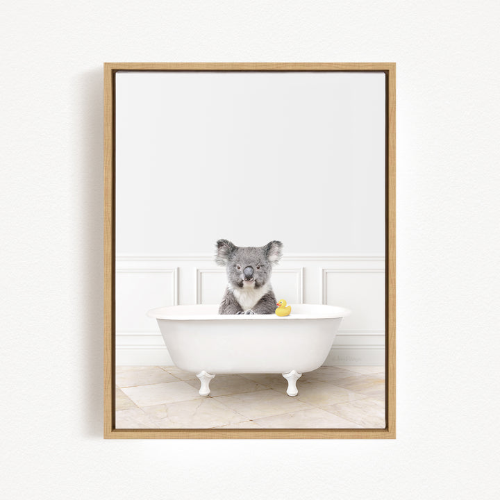 Koala Bear in Modern Bath