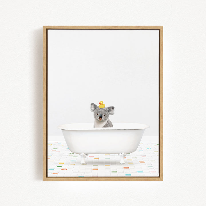 Koala Bear - Chiclet Tile Bath