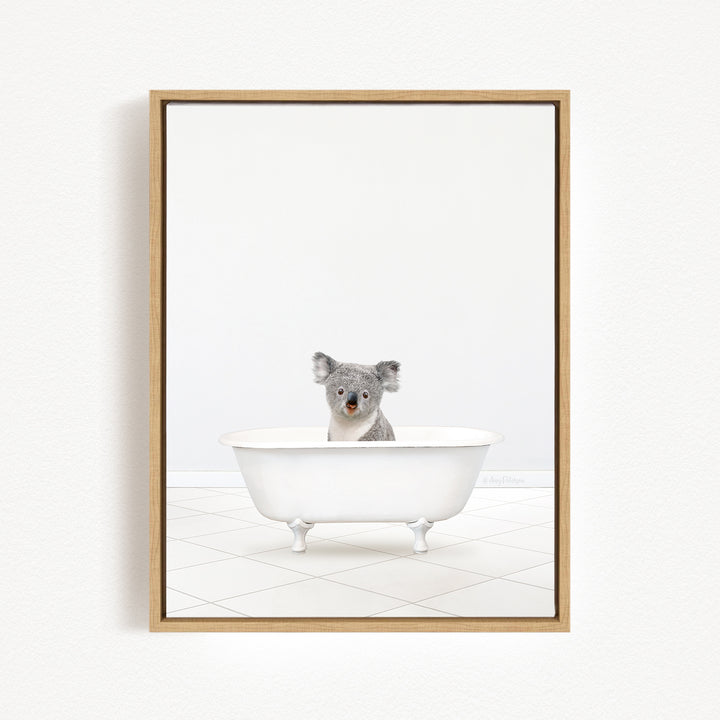 Baby Koala in Neutral Bath