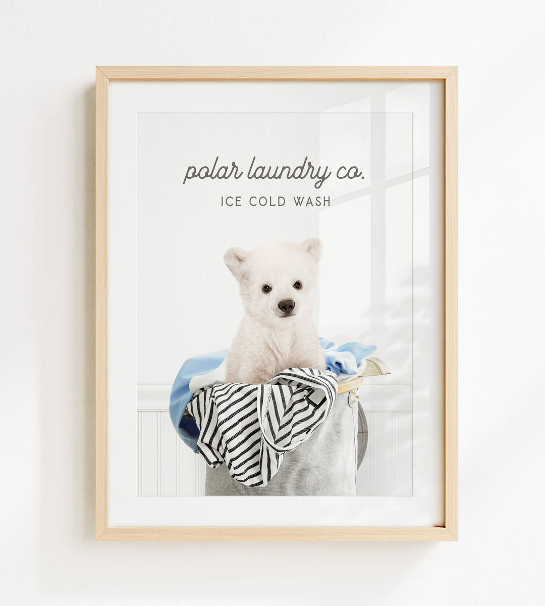 Polar Bear Cub - Cold Wash Gentle Cycle