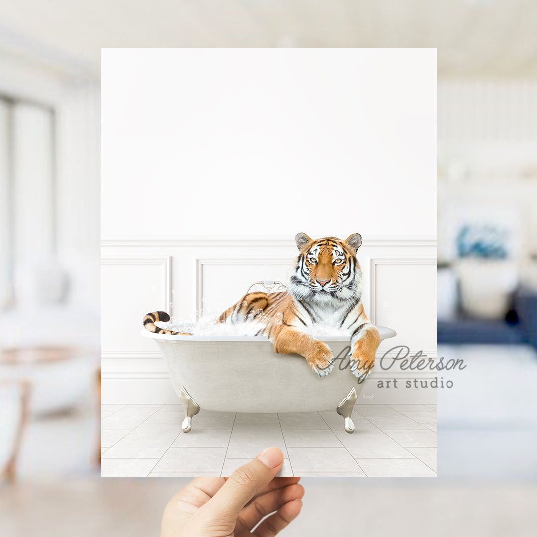 Tiger in Modern Neutral Bath