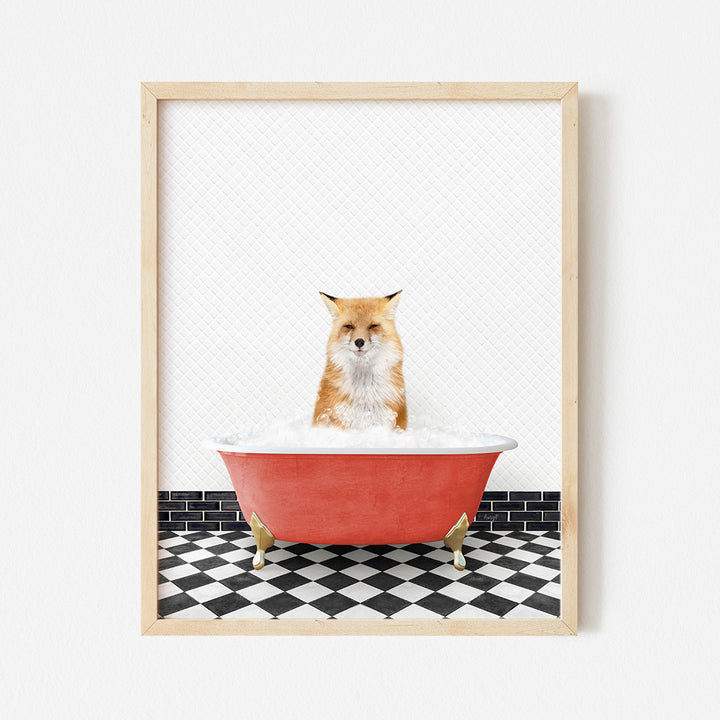 a picture of a dog sitting in a bathtub