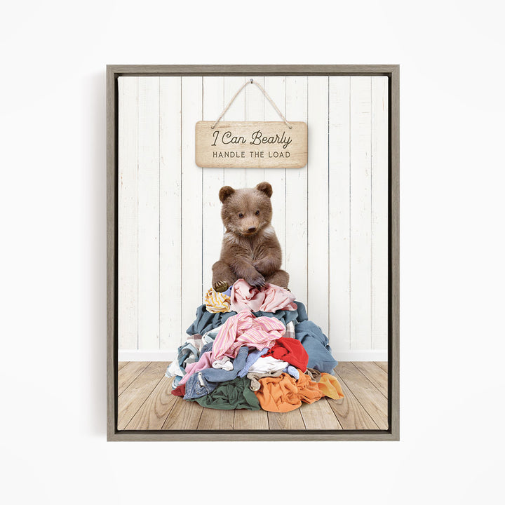 Bear Cub I Can Bearly Handle the Load - Farmhouse Floor