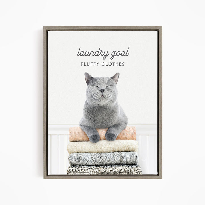 Cat - Clean Laundry Makes Me Happy