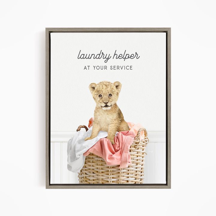 Lion Cub - Laundry Helper At Your Service