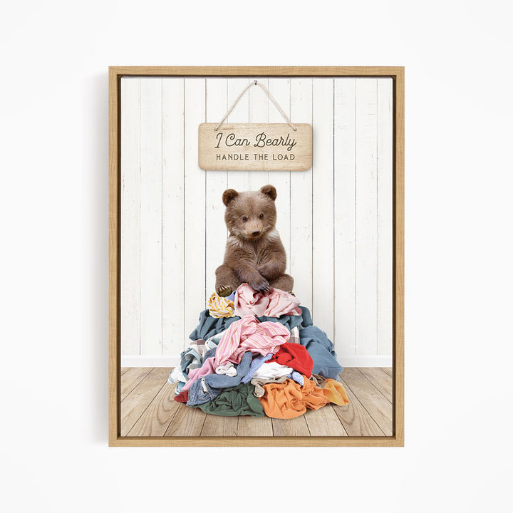 Bear Cub I Can Bearly Handle the Load - Farmhouse Floor