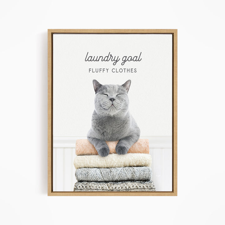 Cat - Clean Laundry Makes Me Happy