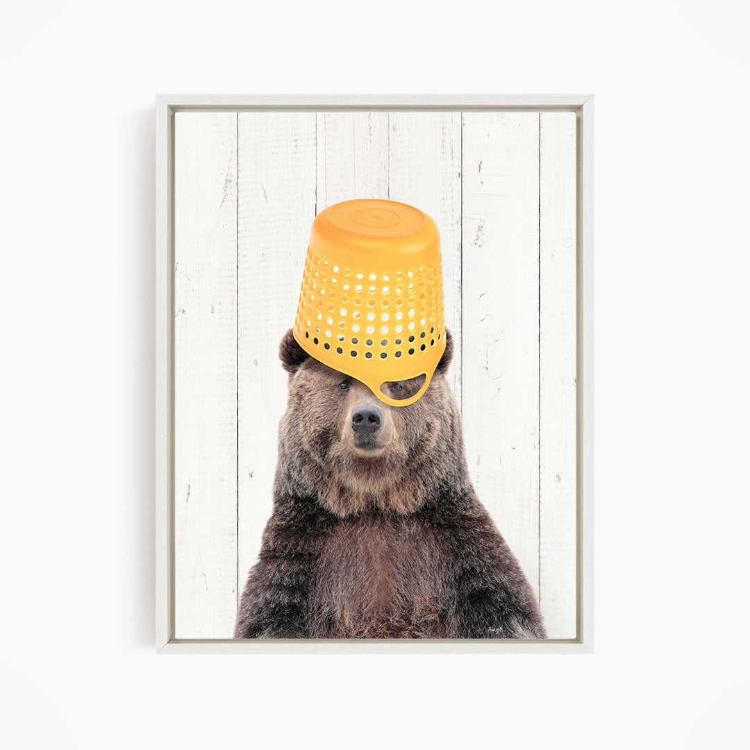 Bear - I'm a Basket Case - Farmhouse Wall