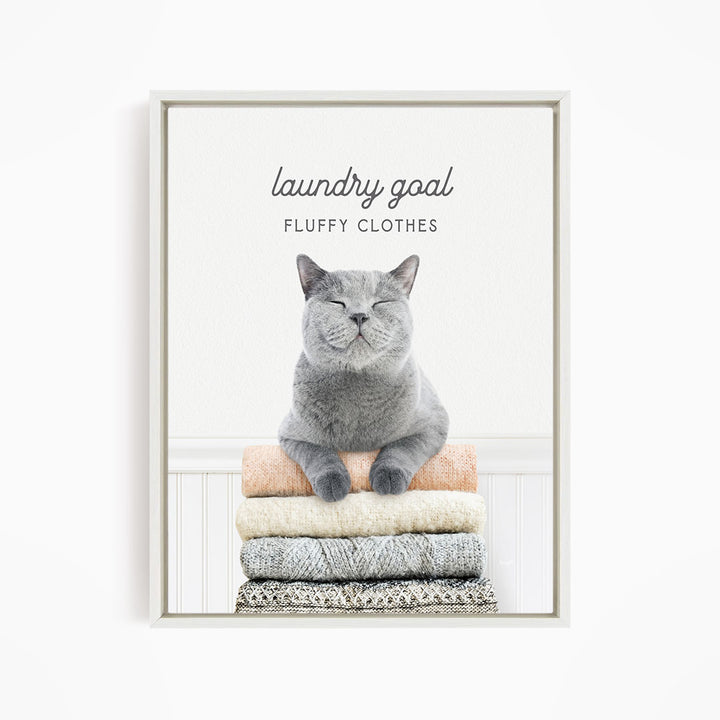 Cat - Clean Laundry Makes Me Happy