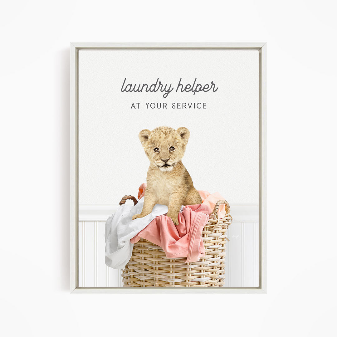Lion Cub - Laundry Helper At Your Service