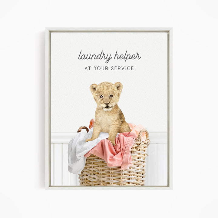 Lion Cub - Laundry Helper At Your Service