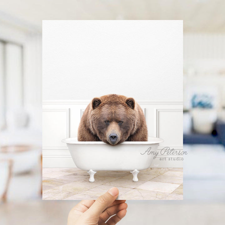 Big Bear in Modern Bath