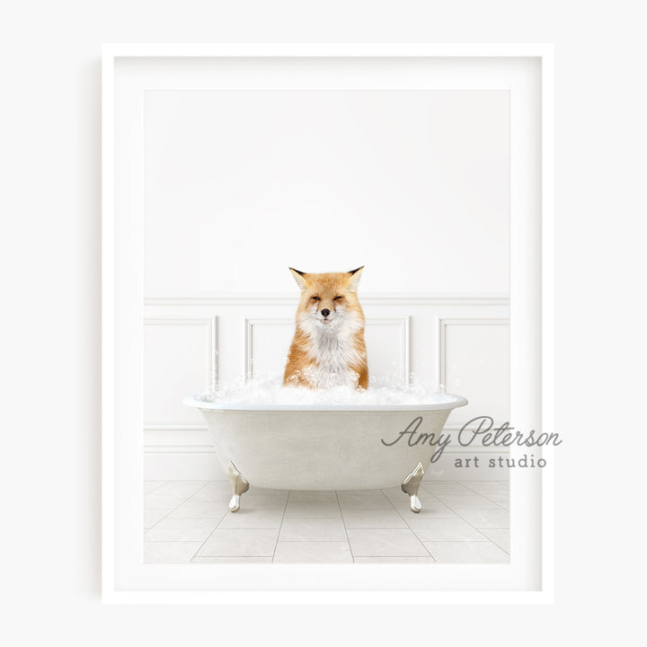 a picture of a dog sitting in a bathtub