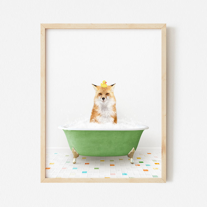 a dog in a bathtub with a crown on its head