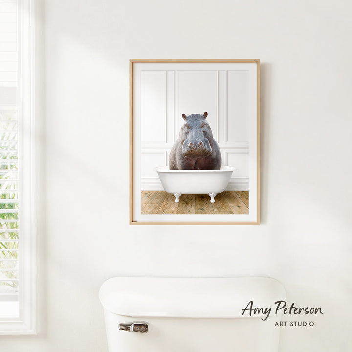 Big Hippo in Traditional Panel Bath Style