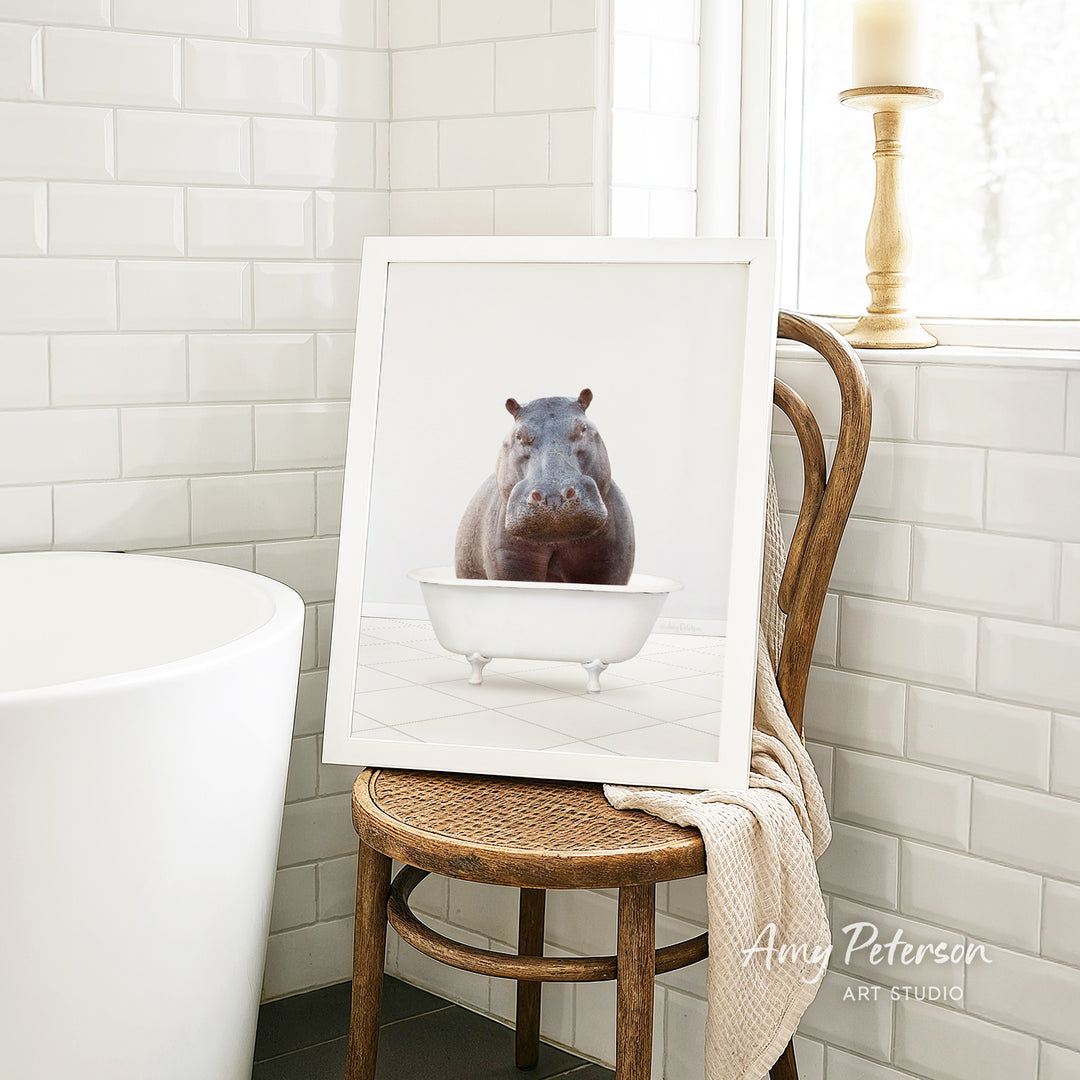 Big Hippo in Neutral Bath