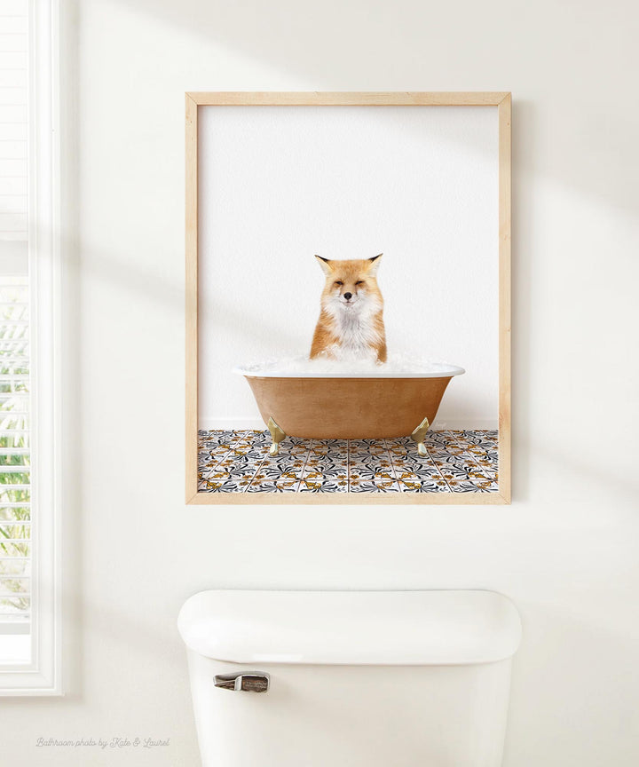 Fox in Mediterranean Bath