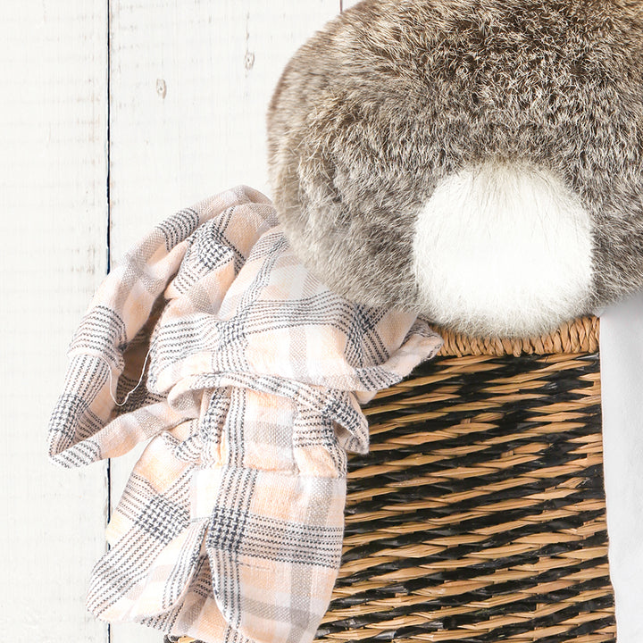 Bunnytail in Laundry Basket - Farmhouse Wall