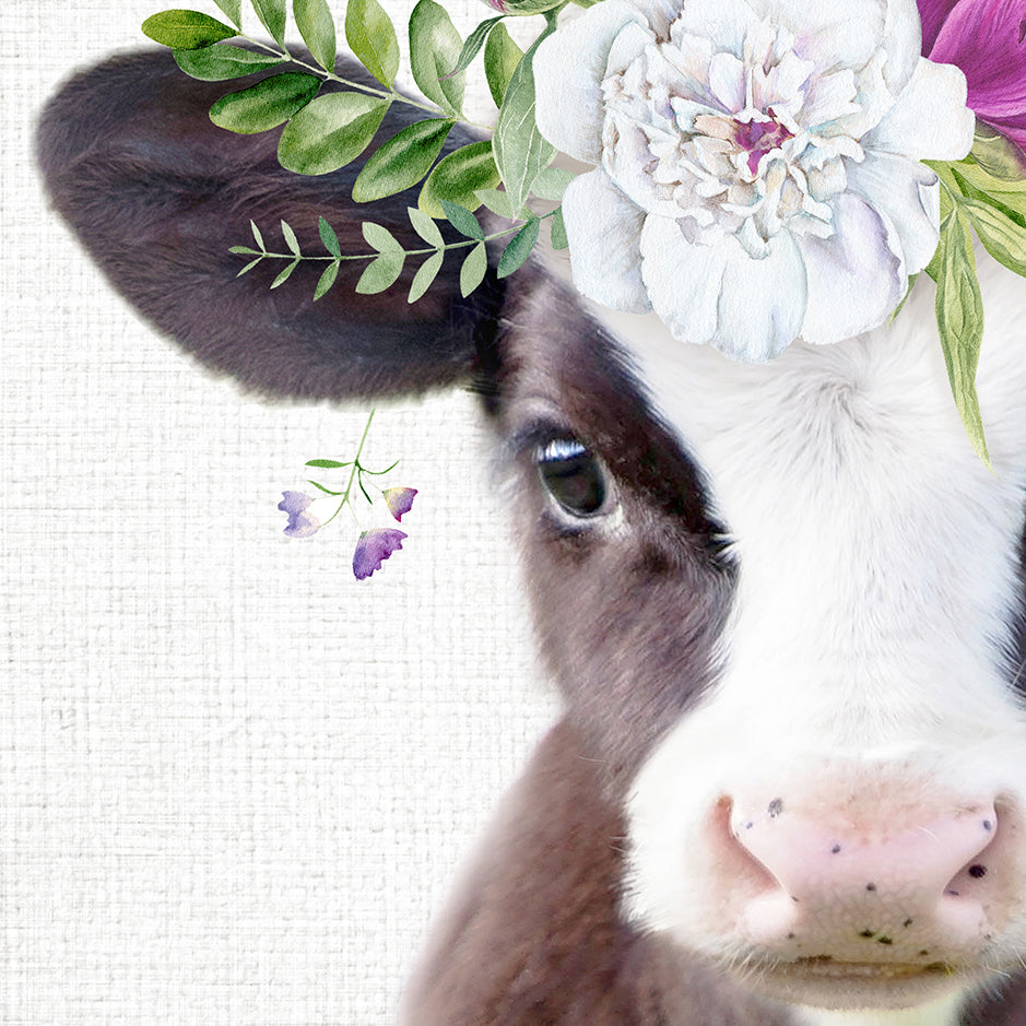 Baby Cow Flower Crown