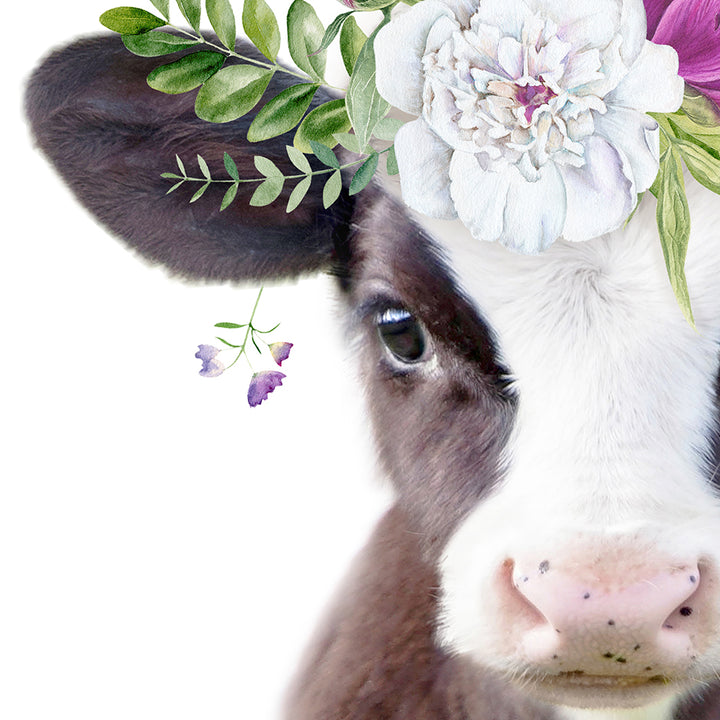 Baby Cow Flower Crown