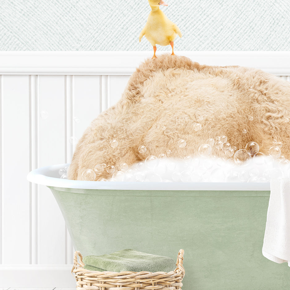 Camel and Duckling in Cottage Green Bath