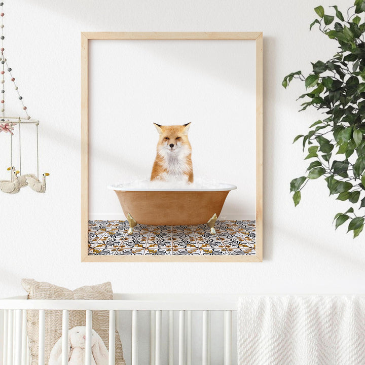 Fox in Mediterranean Bath