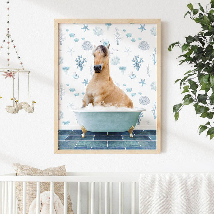Horse in Under the Sea Bath