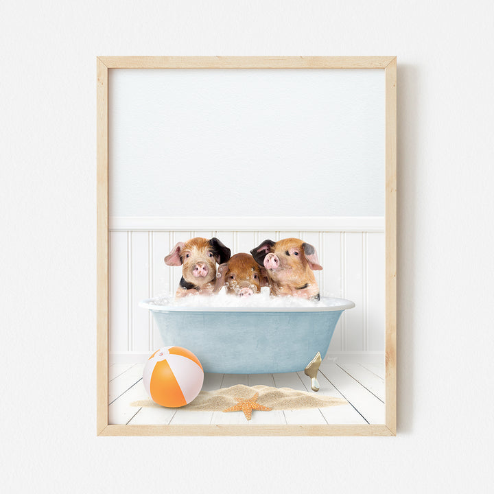 a picture of two hamsters in a bathtub