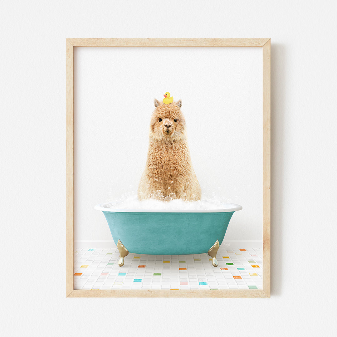 a dog in a bathtub with a crown on its head