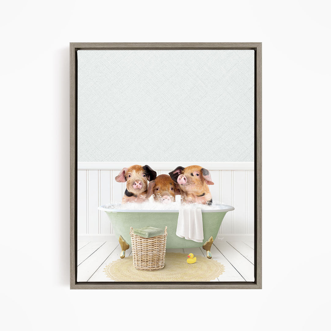 Three Little Pigs in Cottage Green Bath