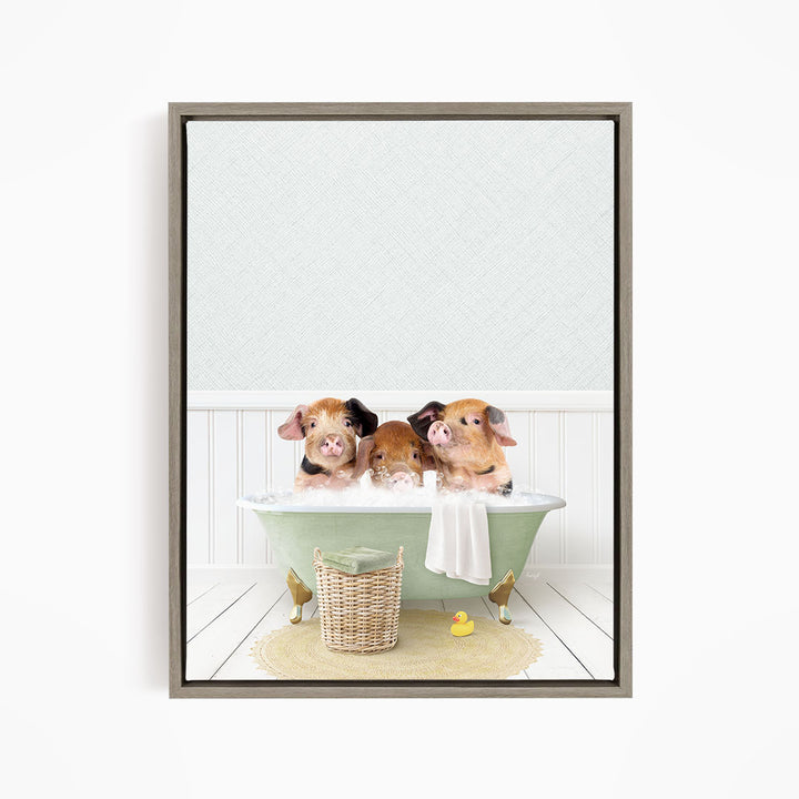 Three Little Pigs in Cottage Green Bath