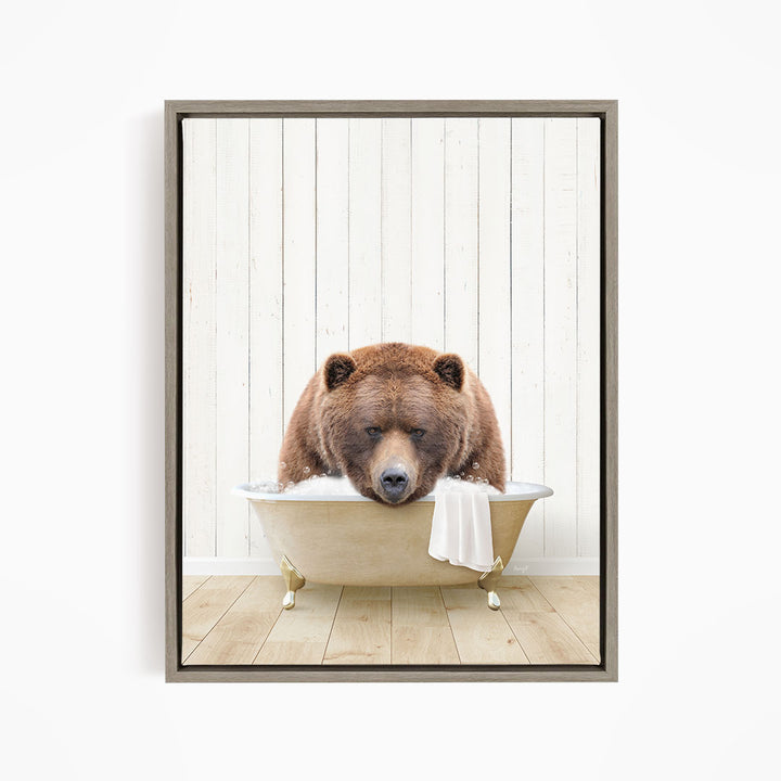 Big Bear in Farmhouse Bath