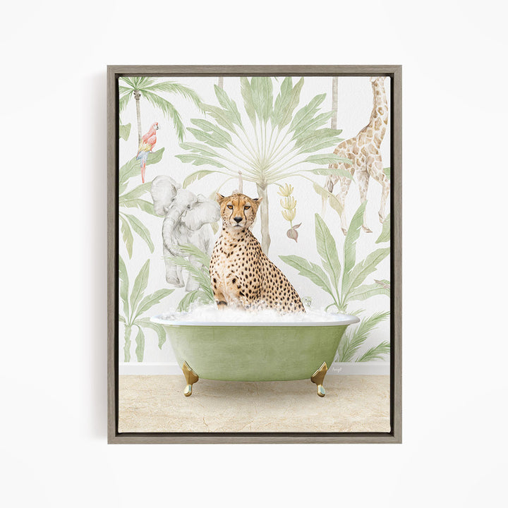 Cheetah in Safari Bath