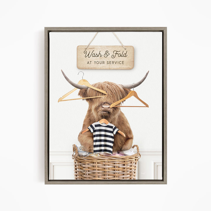 Highland Cow Wash & Fold