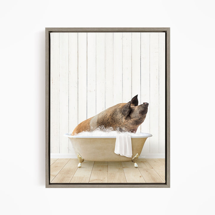Hog in Farmhouse Bath